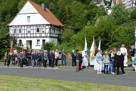 Bittprozession an Christi Himmelfahrt (Foto: Karl-Franz Thiede)